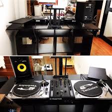 Dj Table With Ikea Kallax Dj Table Kallax Ikea Custom Table