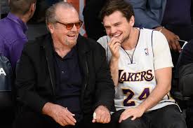 Then she was asked to describe how her ex jack nicholson (whom huston, 67, dated from 1973 until 1990) was as. Jack Nicholson And 24 Year Old Son Share Joker Face Page Six