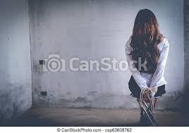 See woman kidnapped stock video clips. Back View Of Woman Hostage In The Abandoned House Business Woman Tied And Kidnapped From Robber For Abuse And Sexual In Canstock