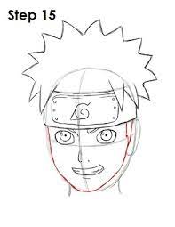 Once that is complete you will now darken the second set of eyes to the extreme. Naruto