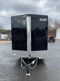 Established in 1982, car mate has become the name synonymous with quality and longevity when it comes to enclosed cargo and open. Car Mate Black 6 X 12 Enclosed Trailer New Enclosed Cargo Utility Landscape Equipment Car Dump Aluminum Trailers In White Marsh Md
