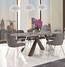Shop crestwood dining room furniture, 7 piece set (dining table, 4 side chairs and 2 arm chairs) online at macys.com. Vanda Dining Table 6 Chairs Modern Dining Room New York By Creative Furniture Galleries Houzz Uk