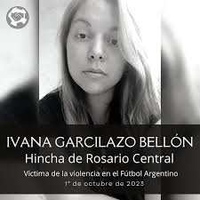 ⚫️ Ivana Paula Garcilazo Bellón tenía 32 años y murió después de ser  atacada en cercanías del estadio de #Newells. La joven recibió un piedrazo  en la cabeza cuando circulaba en moto