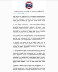 Partido republicano puro 10 (pure republican party), also known as partido constitucional histórico, 1 2 was a political party that existed in puerto rico from 1924 to 1932. Partido Republicano Republican Party Of Puerto Rico Facebook