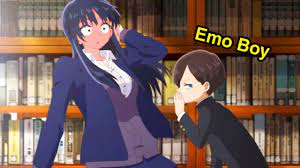 Emo Boy makes the Most Popular Girl to fall for him - YouTube