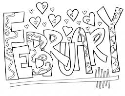 February Coloring Pages Best Coloring Pages For Kids Coloring Pages Valentine Coloring Pages February Colors