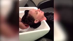 headbed salon sink head and neck