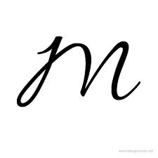 Letter sorts these can be two kinds. Allura Printable Cursive Alphabet Letter M Cursive Tattoos Tattoo Fonts Cursive Tattoo Lettering