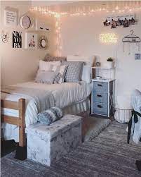 Green and aqua striped wallpaper. These 16 Dorm Decorating Ideas Are Sure To Standout These Are The Cutest Dorm Decor Ideas That In 2020 College Bedroom Decor College Dorm Room Decor Dorm Room Designs