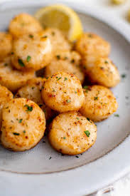 how to broil scallops