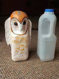 D33c16cd7ddfed4f5e7419a60886bb41 Jpg 402 536 Pixels Recycled Art Projects Paper Mache Sculpture Milk Carton Crafts