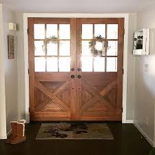 Classic Farmhouse Double Door Entry Farmhouse Home Doors Interior Farmhouse Front Door