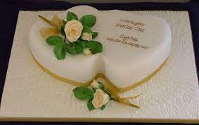 Pin By Ildiko Johansen On Single Tier Cakes Fondant Wedding Cakes Engagement Cake Design Anniversary Cake