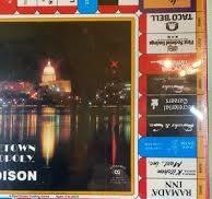 Rare 1986 HOMETOWN MONOPOLY, Madison Wisconsin ads Board Game Factory  Sealed | eBay