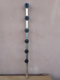 A component called a power energizer converts power into a brief high voltage pulse. Electric Fence 6 Lines Stainless Poles Stanificent Global Technologies Ltd