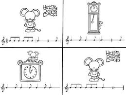 Hickory dickory dock finger puppets early childhood preschool music nursery rhyme + digital coloring page music class song, teacher gift. Hickory Dickory Dock Rhythms Rhymes For Elementary Music By Singtokids