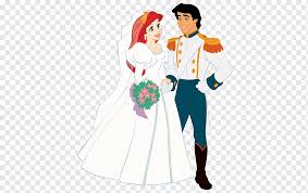 Ariel Der Prinz Konig Triton Die Kleine Meerjungfrau Disney Prinzessin Meerjungfrau Hochzeit Ariel Ariel Und Eric Kunst Png Pngwing