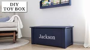 Mark this point, and draw some light pencil lines. Diy Toy Box Angela Marie Made