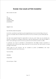 An attention line directs the letter to a recipient by either using. Thank You Sales Letter