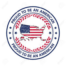 Proud to be american sign with flag, patriotic sign for wreath, sign with cross, land of free sign, patriotic decor, red white blue. Proud To Be American Grunge Stamp With The Map And Flag Of Royalty Free Cliparts Vectors And Stock Illustration Image 66112706