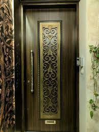 4 Easy Steps To A Beautiful Home Entrance One Brick At A Time Flush Door Design Main Entrance Door Design Wooden Main Door