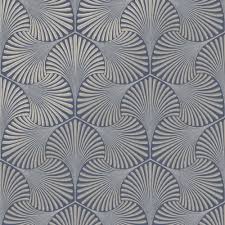 Geometric navy and silver wallpaper. Aspen Geometric Metallic Wallpaper Navy Wallpaper From I Love Wallpaper Uk