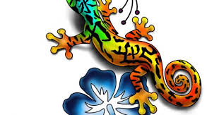 The gecko tattoo is a popular lizard design which often appears in polynesian tribal tattoos. Gecko Tattoos Gecko Tattoo Colour By Lauzon Designs Interfaces Tattoos At Repinned Net