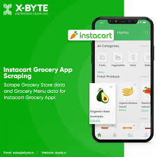Instacart Grocery App Scraping In 2020 App Groceries App Mobile App