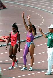 Dec 22, 2017 · florence joyner's early life. Florence Griffith Joyner Sets The Women S 100m World Record At The Us Olympic Trials 16 07 1988 Her Time Of 10 49 Garnered Skepticism Due To The Wind Reading The Next Day She Ran Two