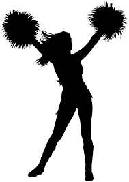 Download Cheerleader Silhouette Free Vector Silhouettes Creazilla