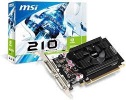 The nvidia geforce 210 averaged 99.2% lower than the peak scores attained by the group leaders. Amazon Com Msi Nvidia Geforce 210 512mb Ddr2 Pci Express 2 0 Graphics Card N210 512d2 Computers Accessories