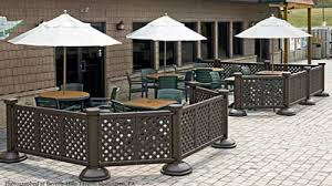 Grosfillex Versatile Resin Patio Fence Portable Fence Patio Fence Resin Patio Furniture