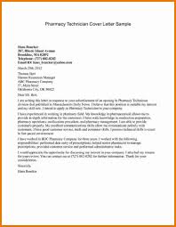 Pharmacy Technicians Letterarmacy Technician Cover Letter Sample Example Pharmacist Park Cover Letter Sample Resume Cover Letter Examples Cover Letter Example