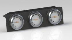 This gauge pod system easily attaches to your factory upper steering column cover. E46 Boost Gauge Stlfinder