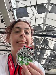 This how I finished my First 42 KM full marathon 👍🏻😍🙌