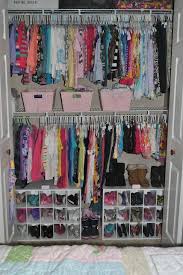 Make sure each child sharing the closet has equal space. Clustered Closets Kids Closet Organization