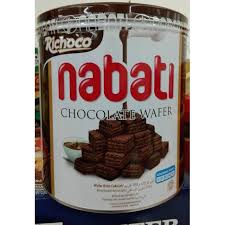 Richeese nabati wafer cheese keju 130gram 130 gram (ex 145gr 145 gram): Wafer Nabati Coklat Kaleng 350 Gram Shopee Indonesia