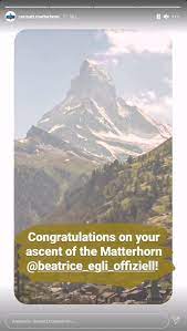 Instagram story / das matterhorn wartet. Maa2nvnmfdbrbm