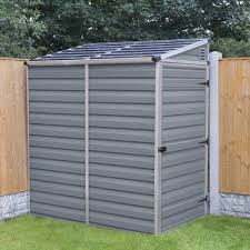 Skylight 3 Ft 10 In W X 5 Ft 9 In D Polycarbonate Lean To Tool Shed Plastic Storage Sheds Resin Sheds Tool Sheds