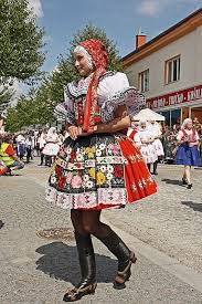 Kyjov Folk Costum Dubnansky Kroj Folk Clothing Traditional Outfits Folk Costume