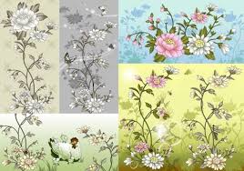 Download and use 10,000+ floral pattern stock photos for free. Chinese Flower Vector Free Vector Download 13 199 Free Vector For Commercial Use Format Ai Eps Cdr Svg Vector Illustration Graphic Art Design