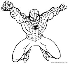 Spiderman Para Colorear E Imprimir