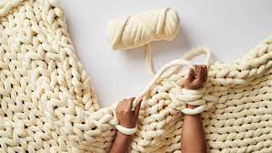 These knitting patterns are reversible. Bearaby Napper Weighted Blanket Review The Perfect Weighted Blanket For Hot Sleepers Cnn Underscored