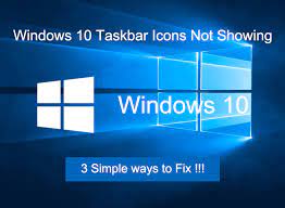 To add icons to your desktop such as this pc, recycle bin and more: How To Solve Icons Not Showing On Windows 10 Taskbar In 3 Easy Ways