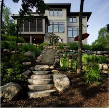 Rosetta hardscapes dimensional steps look like natural stone steps, but their manufactured durability brings you the landscape solution you need dimensional steps provide perfect transitions for your landscape. Stone Brick And Concrete Landscaping Steps Stairs Southview Design Minneapolis St Paul