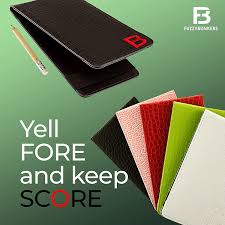 Book measurement is 6.5x 3.75. Buy Fuzzy Bunkers Quality Leather Golf Scorecard Holder Yardage Book Cover Plus Free Golf Pencil And Downloadable Pdf Stat Tracker Sheet Online In Kazakhstan B00yqjd058