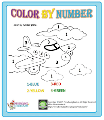 Addition color the leprechaun, rainbow, and pot of gold by solving simple addition problems and then coloring by. Color By Number Preschoolplanet