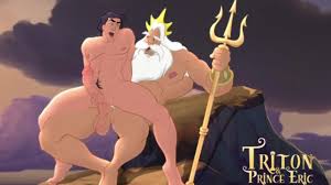 Toon Tuesday: Prince Eric and King Triton Get It On - Fleshbot