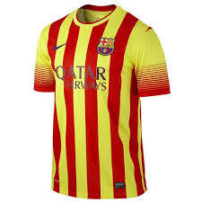 Sein erstes trikot war einst wegen tomas rosicky aber eines von dortmund. Nike Fc Barcelona Trikot 2013 14 Sport Mila