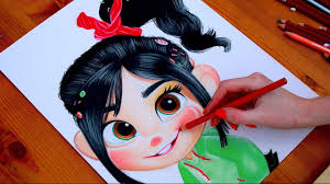 Vanellope and disney princess favim. Princess Disney Characters Drawings Novocom Top